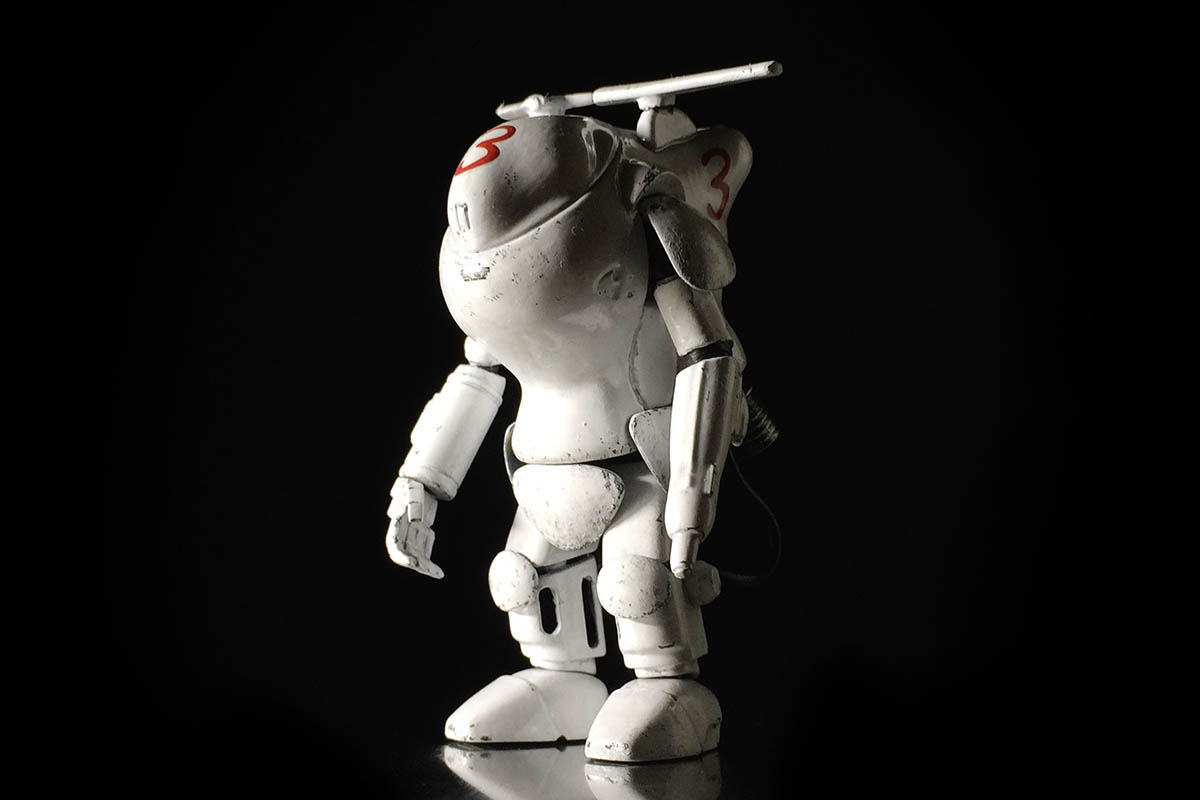 Ma.K.（海洋堂製ガチャーネン）を作りました。今回は、スマホで撮影し 